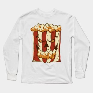 Popcorn Halloween Long Sleeve T-Shirt